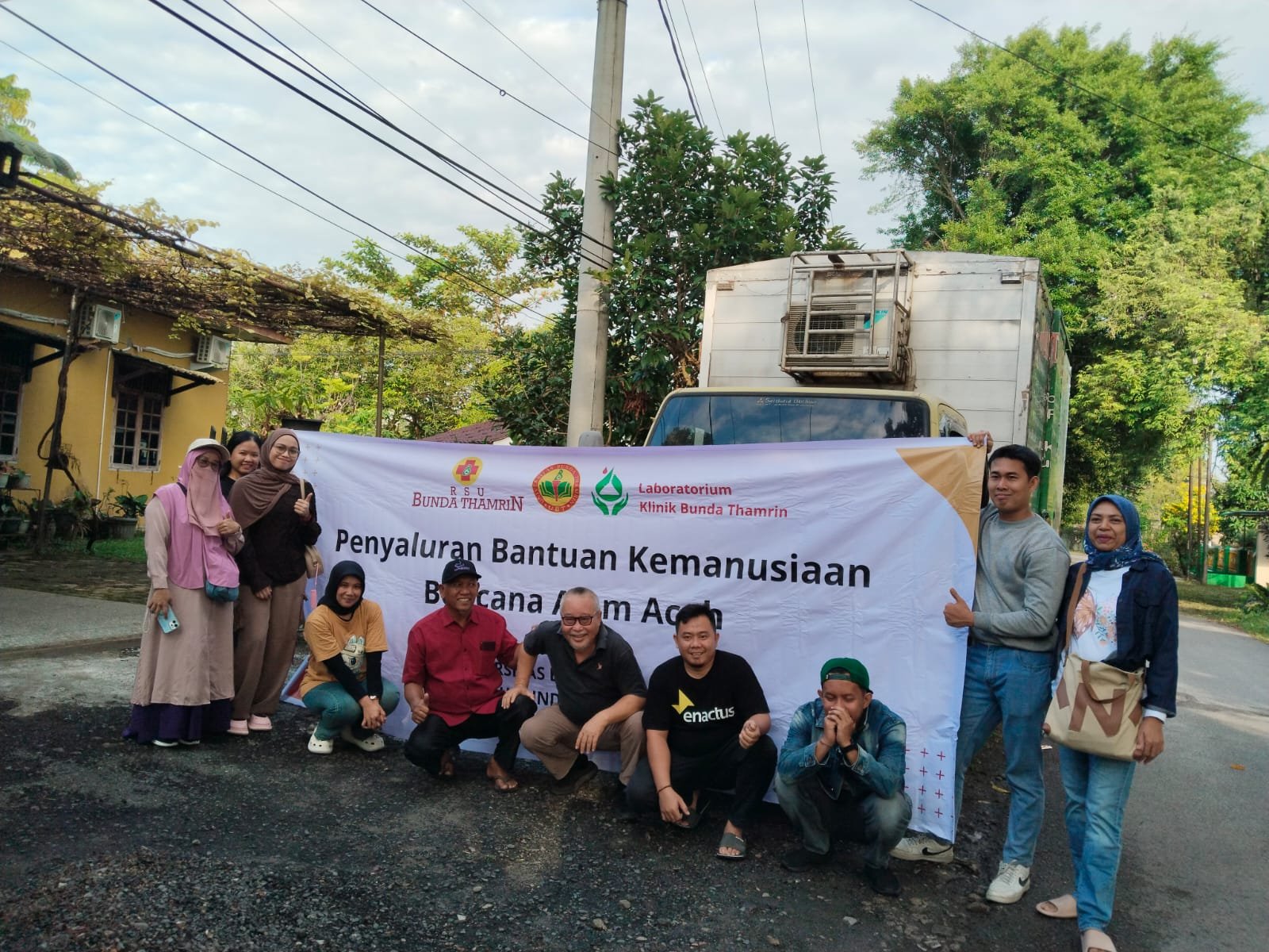 Universitas Bunda Thamrin Salurkan Bantuan Kemanusiaan bagi Korban Bencana Alam di Kabupaten Gayo Lues, Aceh